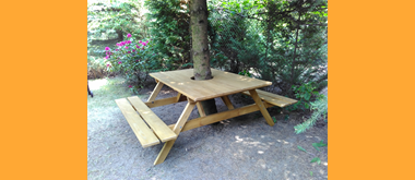 sklep.ogrod-meble.pl - zobacz galerię i nasze realizacje stoły ogrodowe klatki woliery ławki i wiele więcej